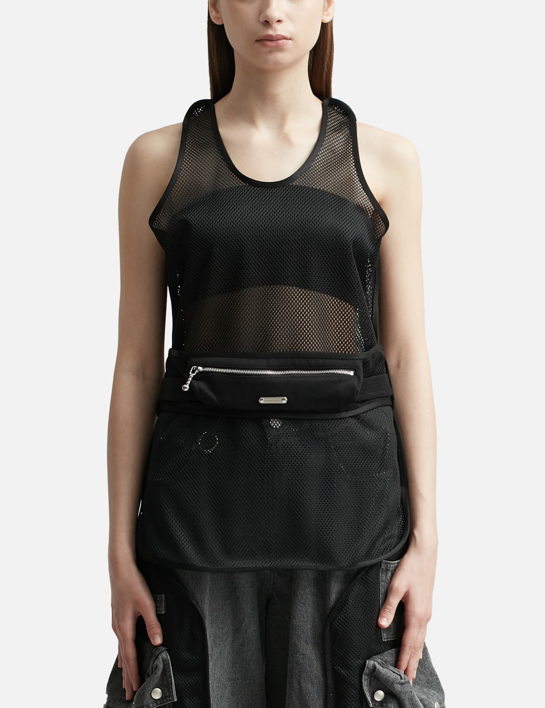 WAIST BAG MESH TANK TOP view 13