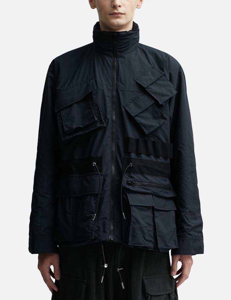 sacai Black Interstellar Reversible Jacket