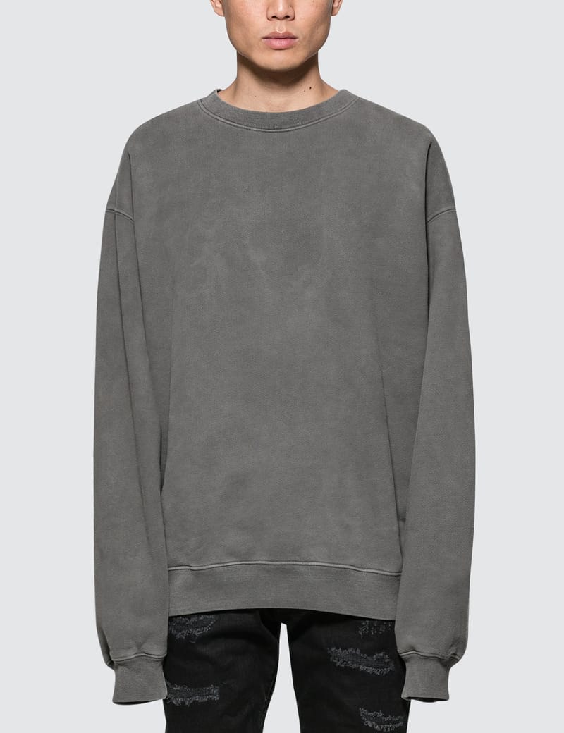 yeezy crew neck sweatshirt