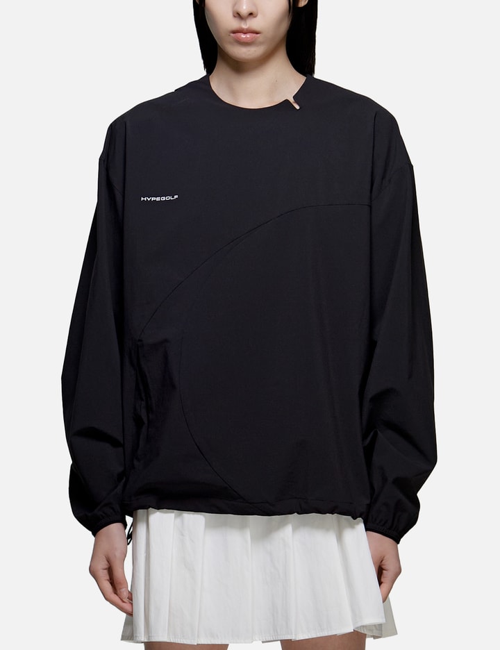 Hypegolf X Post Archive Faction (paf) Woven Track Top In Black
