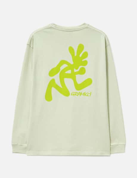 Running Man Long Sleeves T-Shirt Pigment Dyed view 6