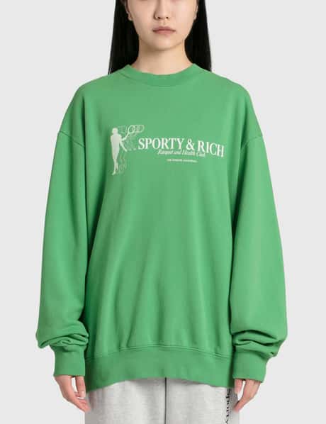 Sporty Rich Tennis Club Crewneck HBX - Main Image