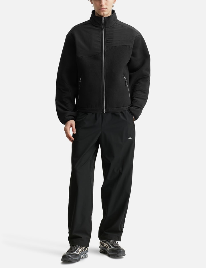 Dime Heavyweight Fleece Jacket In Black