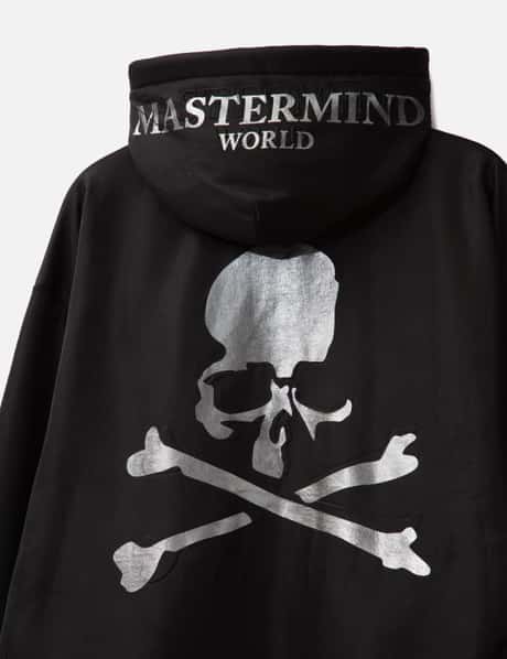 Sheer Layered Zip-Up Boxy Hoodie view 18