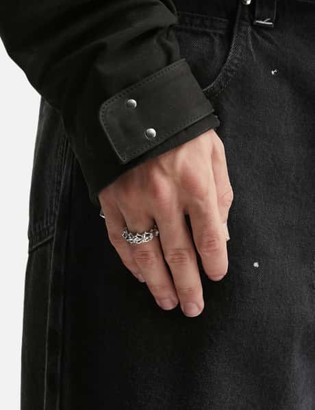Spinebone W/ Crystal Ring view 8