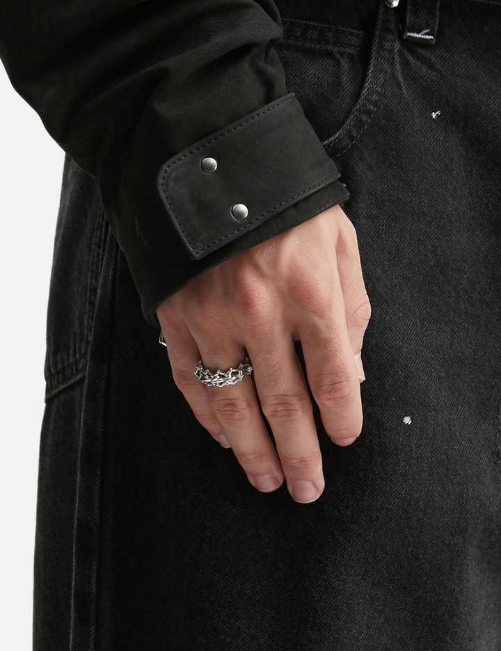Spinebone W/ Crystal Ring view 3