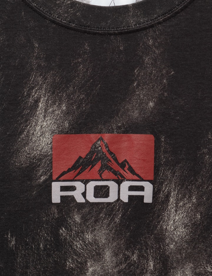 ROA Fuzzy Print Long Sleeve