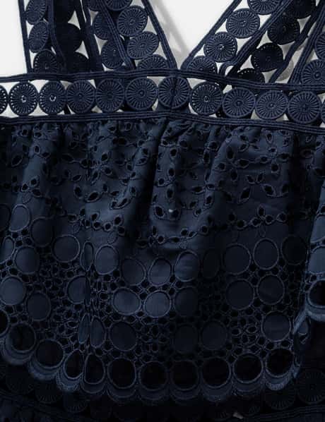 Lace Off Shoulder Dress view 8