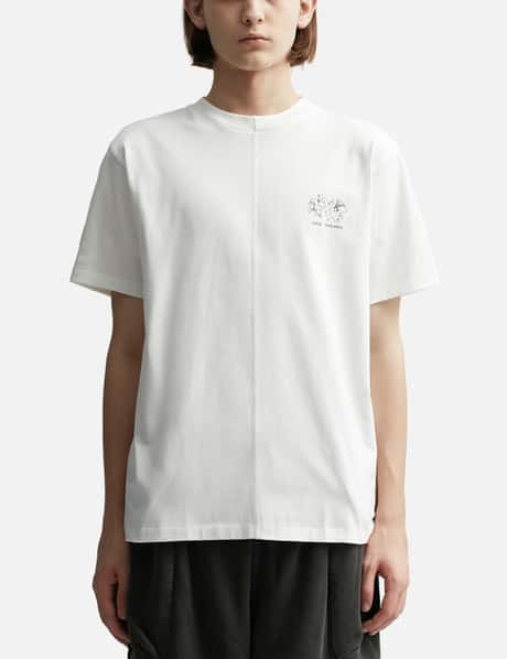Blue Carbon System Embroidered T-Shirt view 10