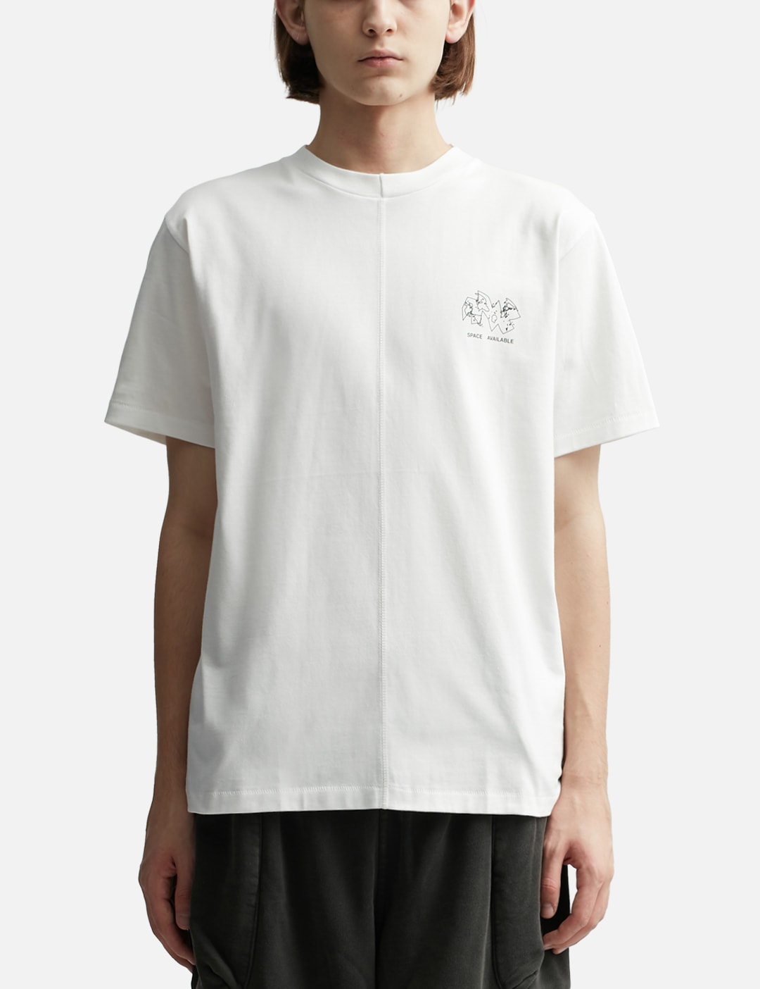 Blue Carbon System Embroidered T-Shirt view 11