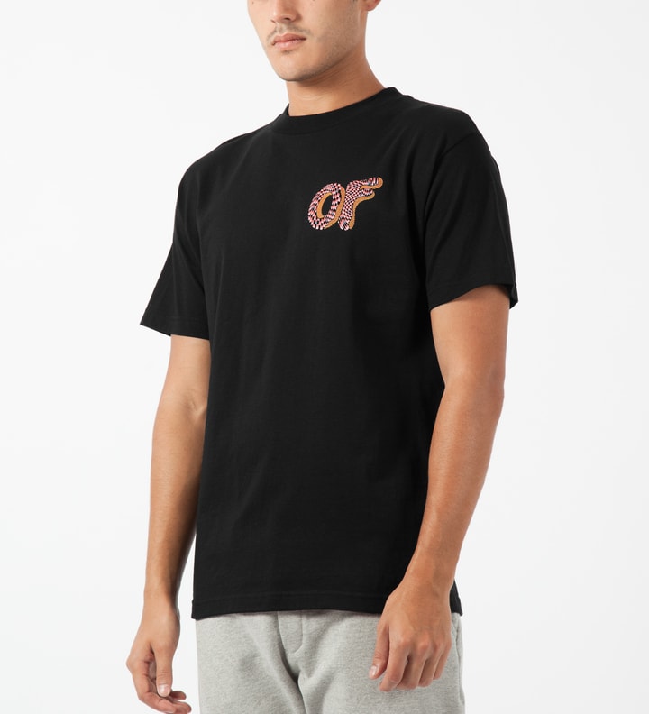 Black Optical Donut T-Shirt Placeholder Image