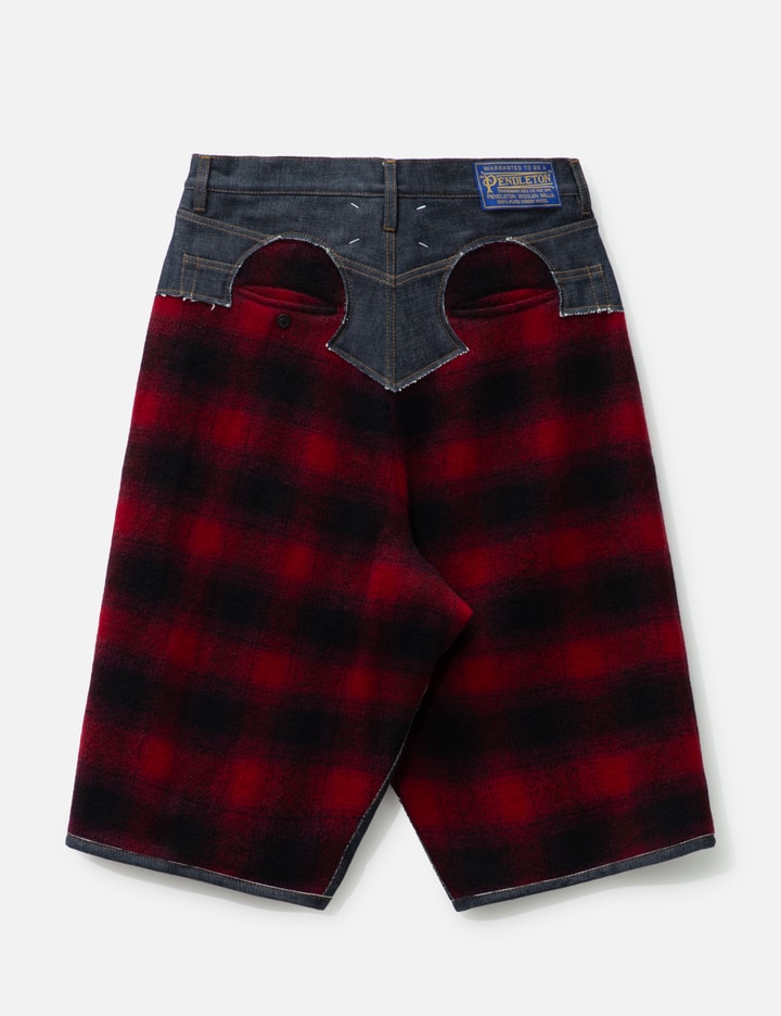 Pendleton Flannel Denim Shorts Placeholder Image