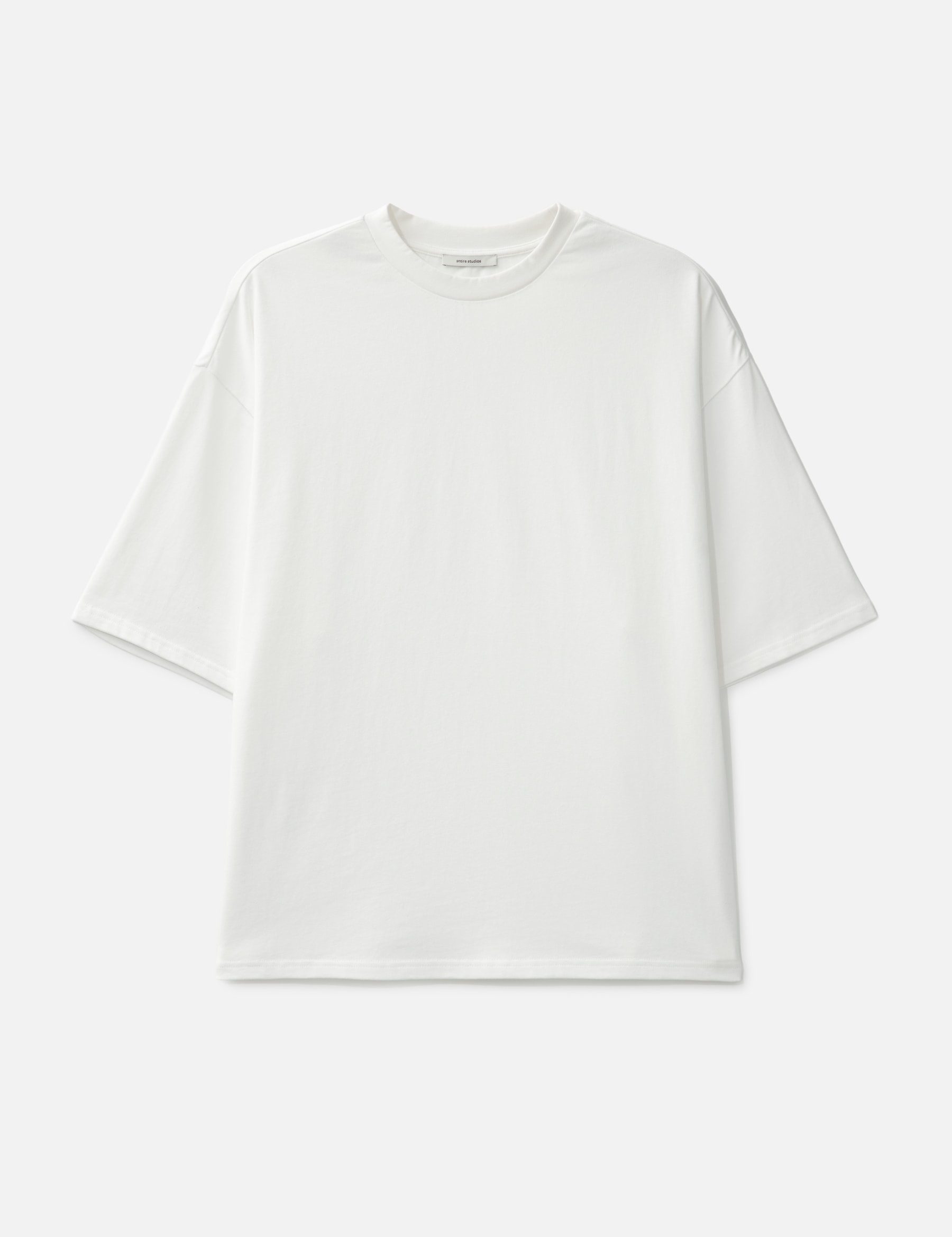 Heavy Boxy Tee White view 16