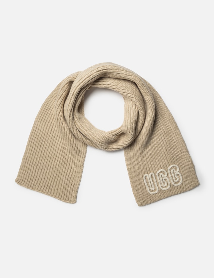 Chunky Crafted Rib Scarf