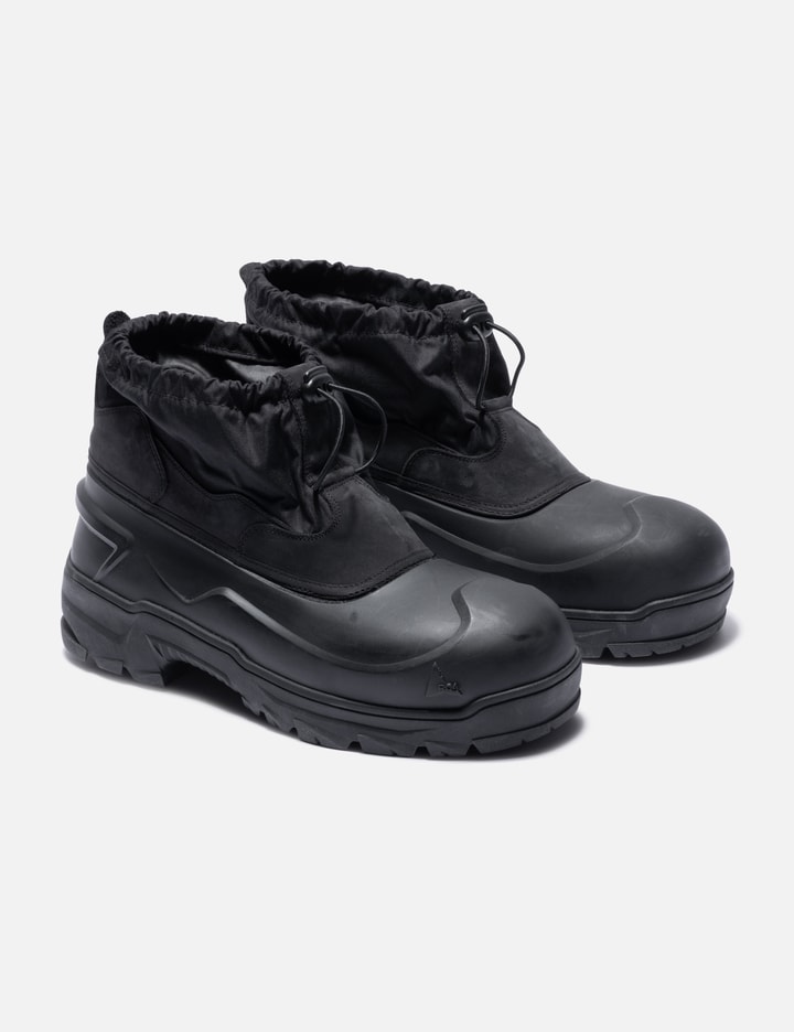 ROA Nubuck Trimmed Shell Rubber Boots
