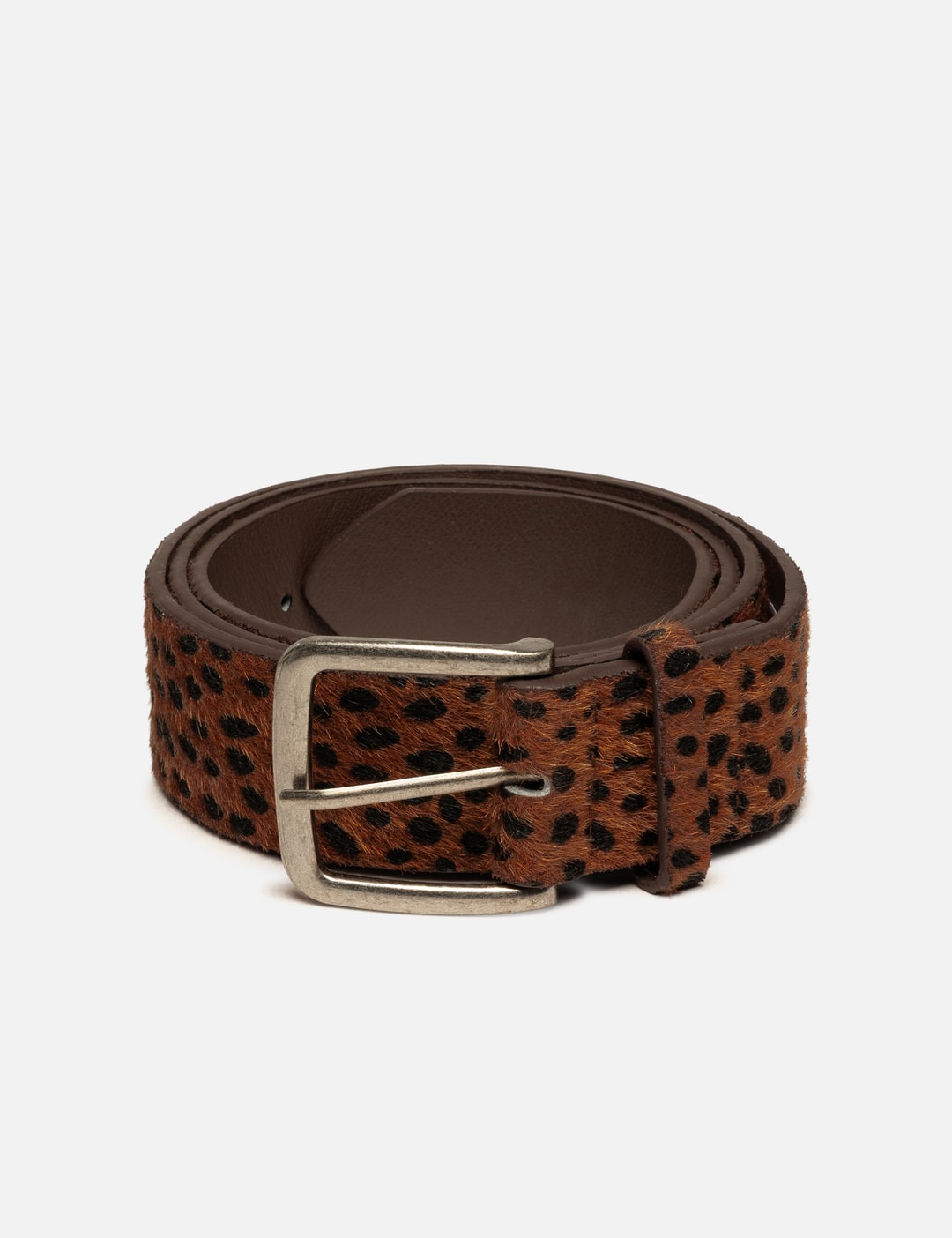 Butter Goods Animal Hide Belt In Brown/褐色/브라운/ブラウン