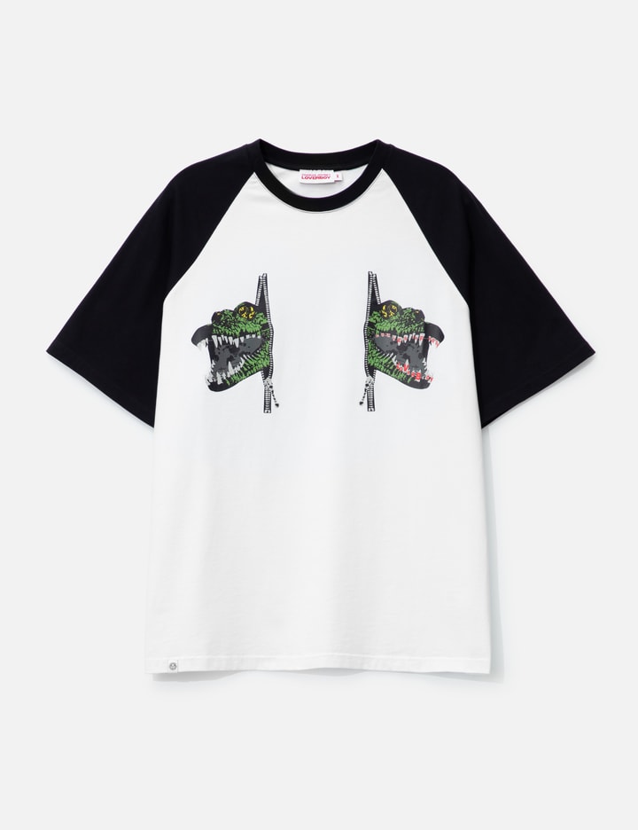 Graphic Raglan T-shirt Placeholder Image