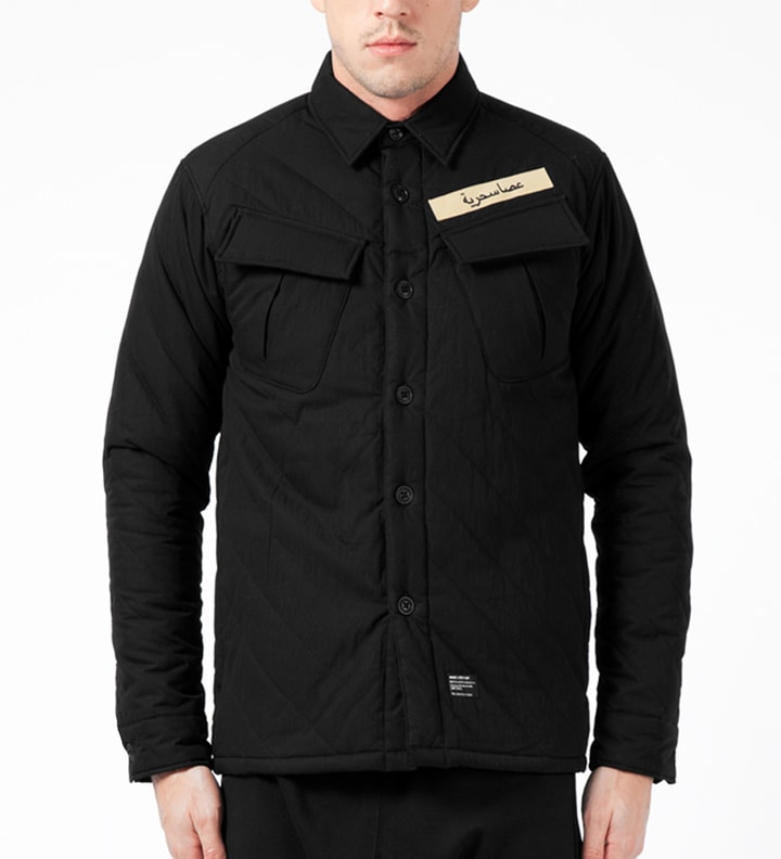 Black Slash Quilted BDU Jacket Placeholder Image
