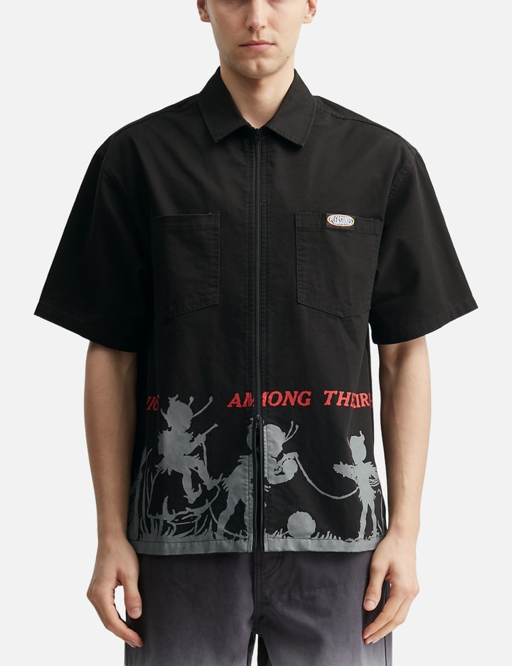 Pleasures Fairies Zip Shirt