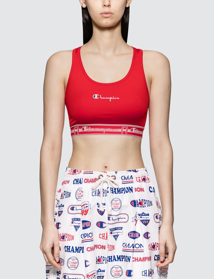 Script Logo Sport Bra Placeholder Image