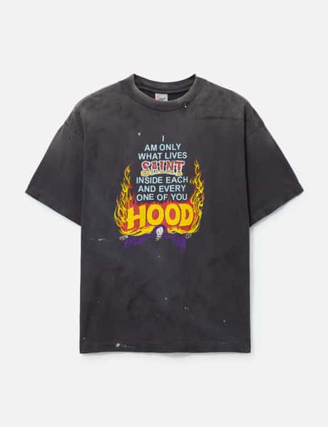 Saint Michael SAINT Mxxxxxx × NEIGHBORHOOD STHD.Hood Short Sleeve T-shirt