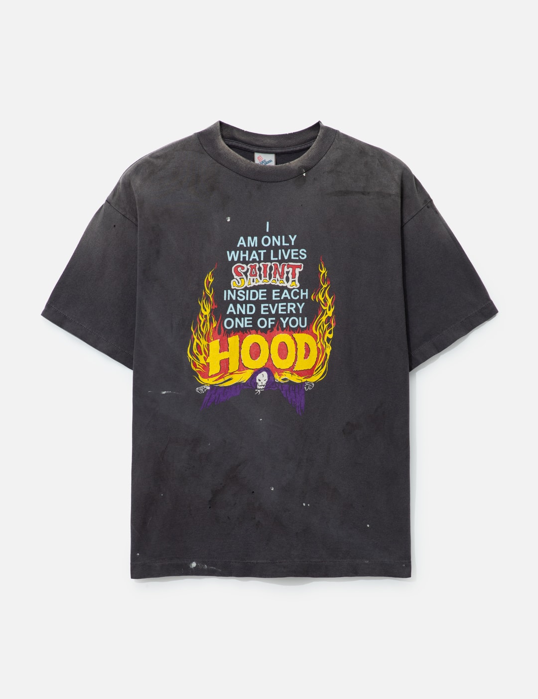 Saint Michael - Denim Tears Yes T-shirt | HBX