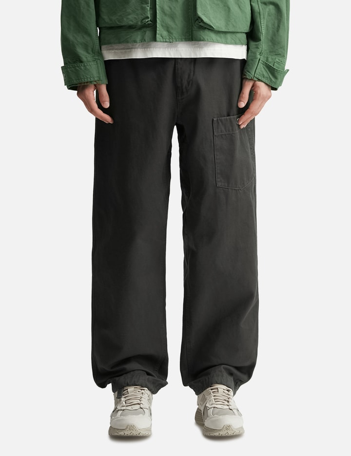 스톤 아일랜드 Slub Cotton Batavia-TC_S.I. Marina Loose-Fit Cargo Trousers