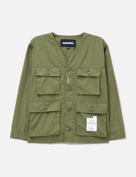 No Collar Utility Jacket view 6
