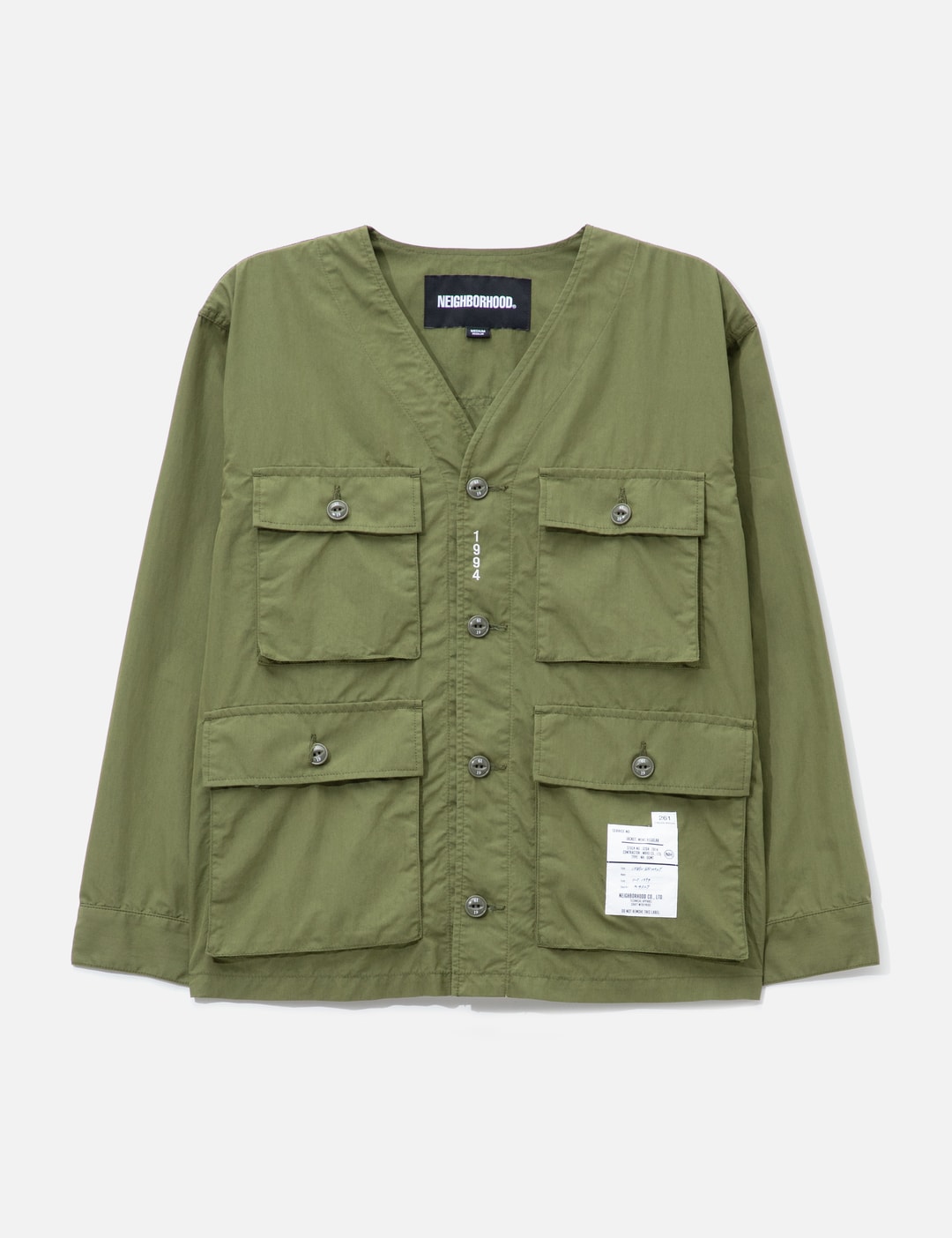 No Collar Utility Jacket view 7