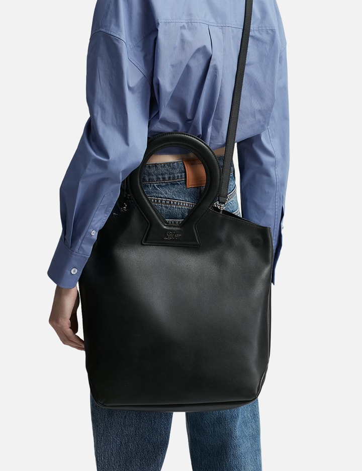 Smooth Black Brooke Tote Placeholder Image