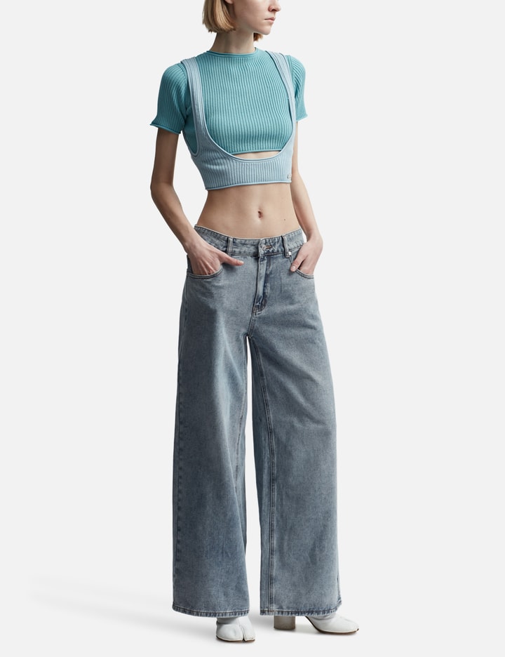 Classic Blue Wide Leg Denim Placeholder Image