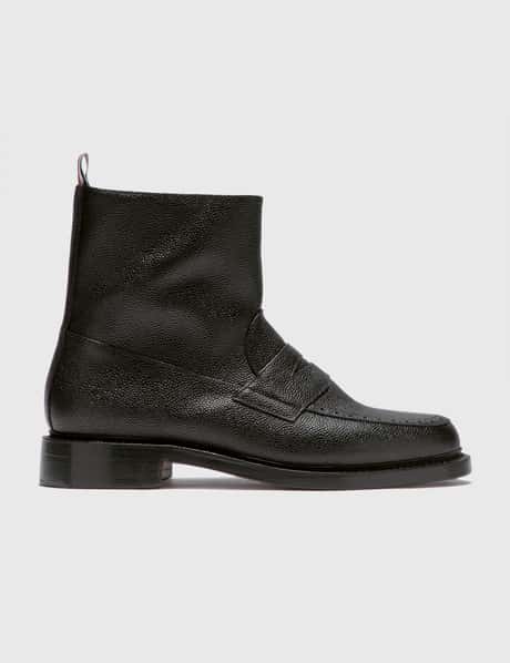 Thom Browne Penny Loafer Ankle Boot