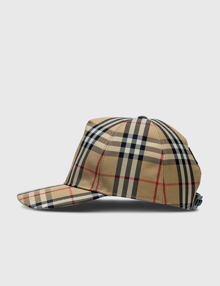 Logo Appliqué Vintage Check Baseball Cap Placeholder Image