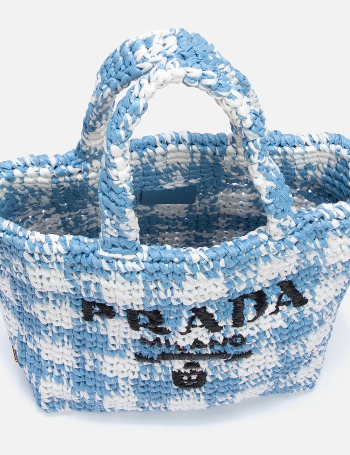 PRADA RAFFIA HAND BAG Placeholder Image