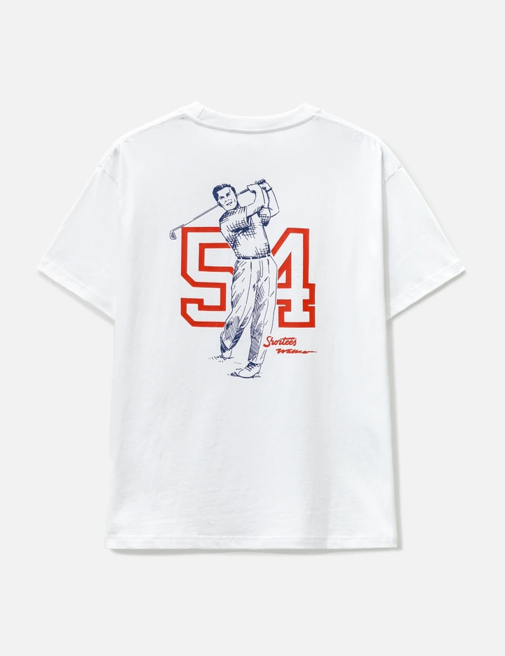 Shop Walker Golf Things Shortees 54 T-shirt In White