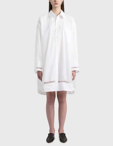 Maison Margiela - Organza Shirt Dress | HBX