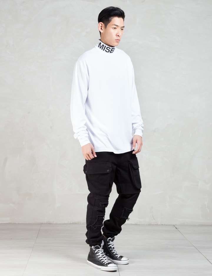 White MISBHV Turtleneck Placeholder Image