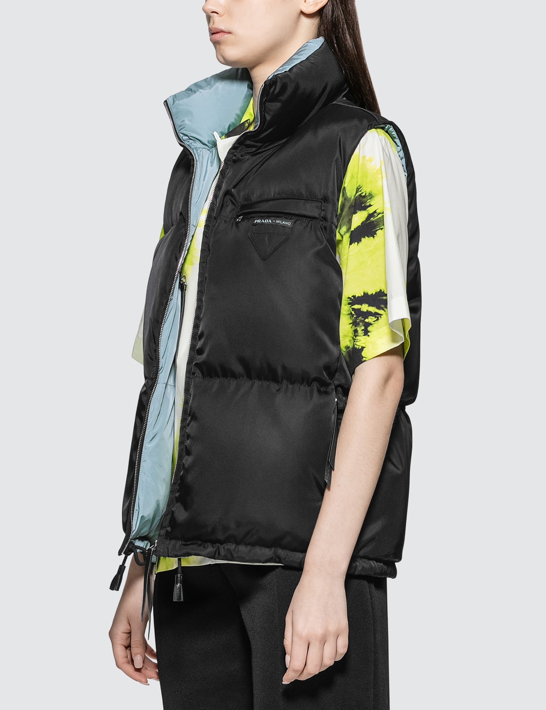 Prada - Puffer Down Vest | HBX - Globally Curated Fashion and Lifestyle by  Hypebeast