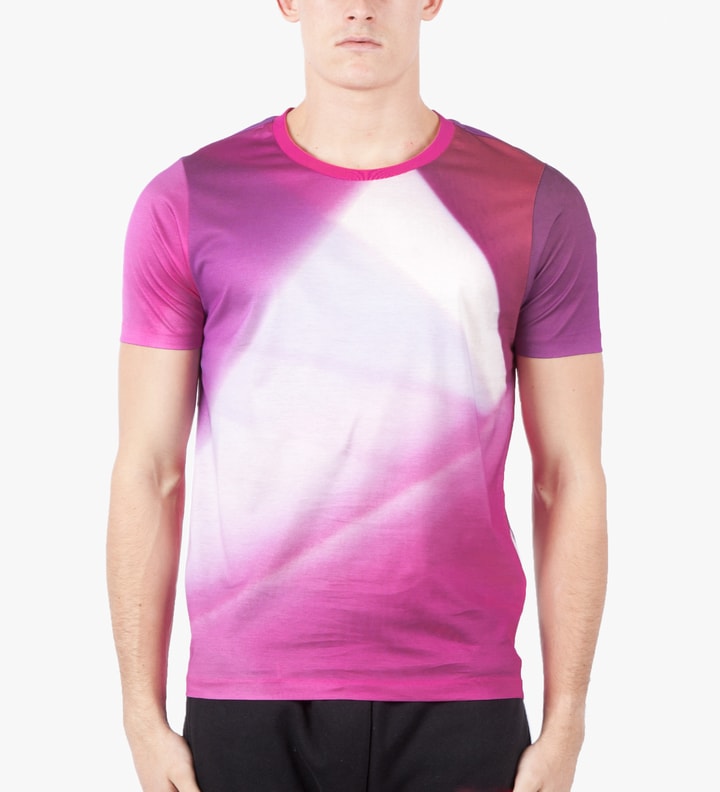 Pink Gradient Print T-Shirt Placeholder Image