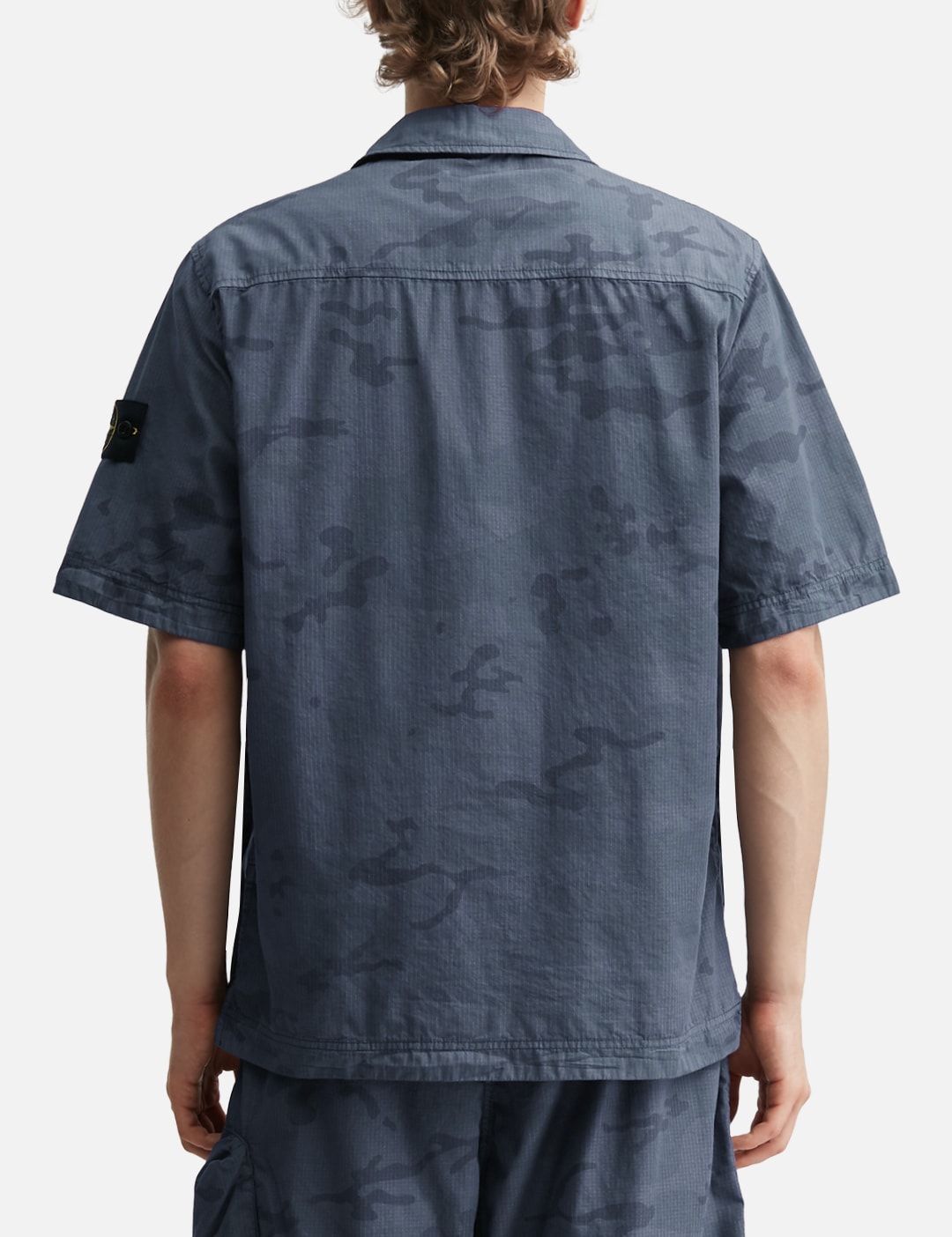 Short Sleeves Ripstop Camo Shirt view 19