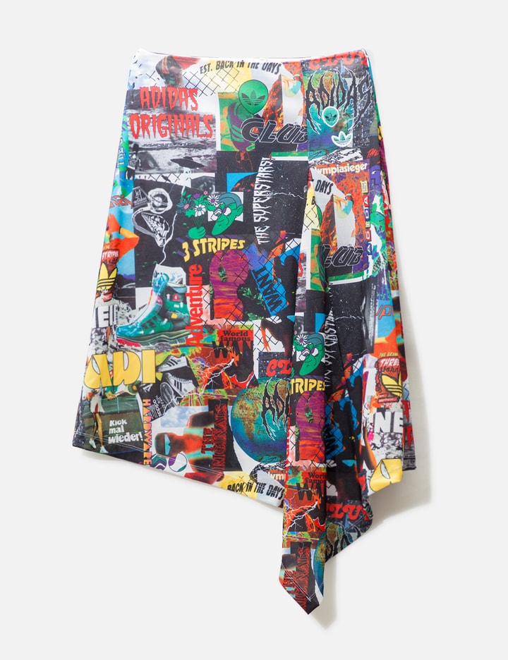 Adidas Originals Aop Skirt In Multicolor