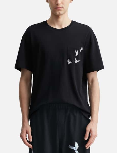 Doves Pocket T-Shirt view 12