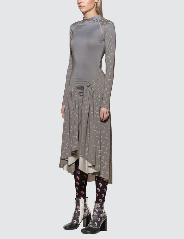 Reflective Dress With Pleats Placeholder Image