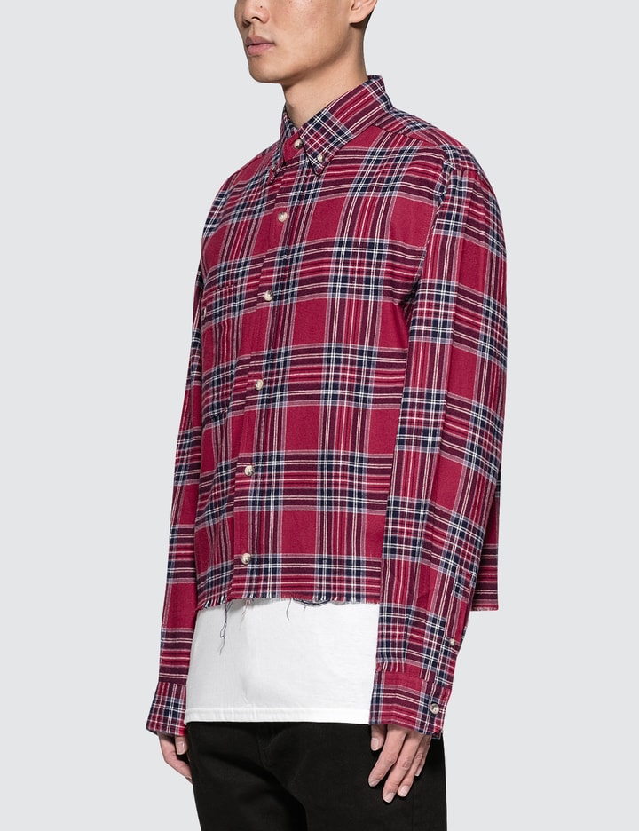 Fake Cropped Flannel Shirt Placeholder Image