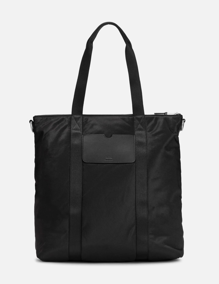 Shop Ami Alexandre Mattiussi Ami De Coeur Tote Bag In Black