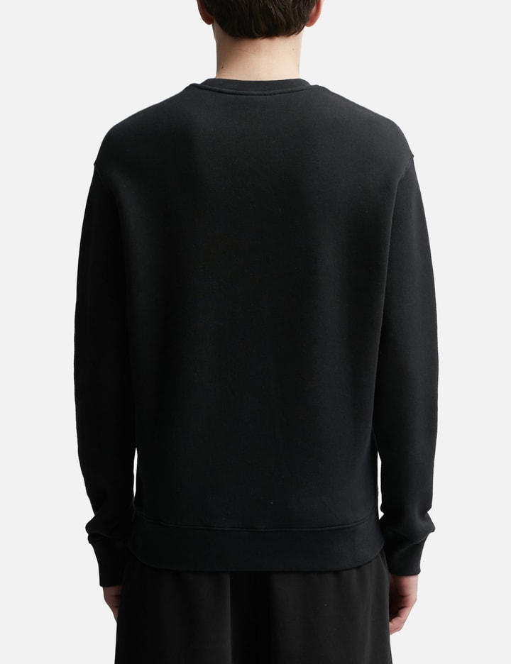 Shop Maison Kitsuné Speedy Fox Patch Comfort Sweatshirt In Black
