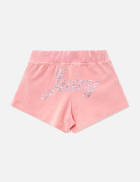 & Rich X Juicy Couture Script Velour Short view 8