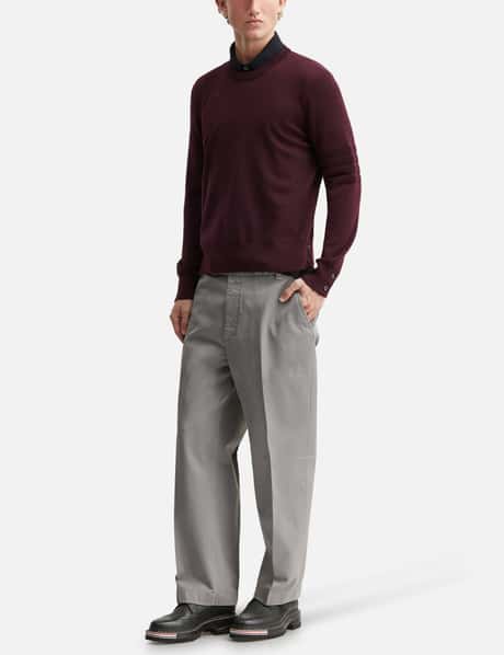 Ottoman Milano Stitch 4-Bar Bomber Pullover view 14