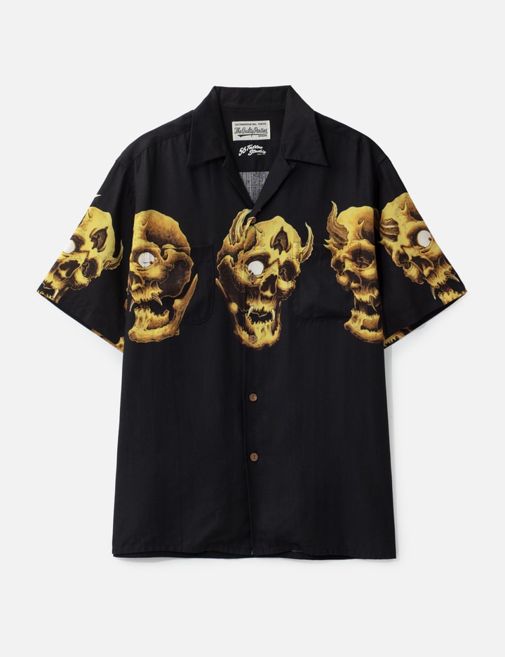 WACKO MARIA 56 Tattoo Studio Hawaiian Shirt