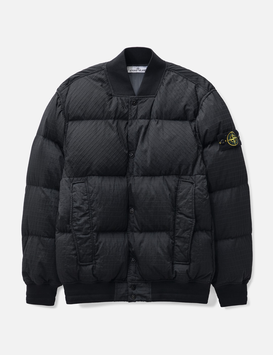 Stone Island - マクロ リップストップ ナイロン メタル ダウン TC 